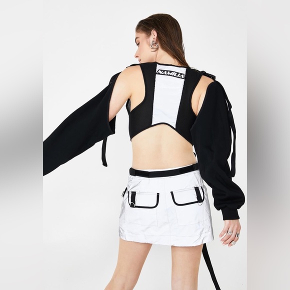 Namilia Reflective Utility Dress - Detachable Sleeves - Picture 4 of 6